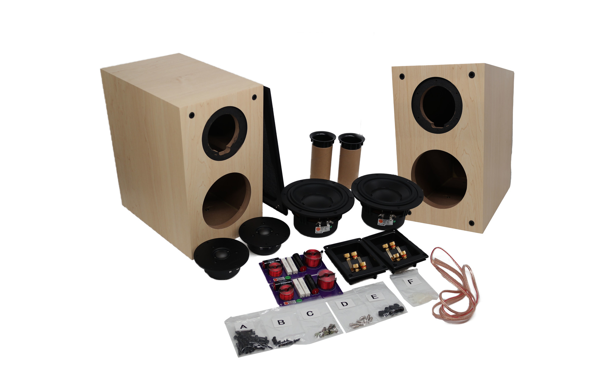Order the HiVi Swans DIY2.2A Bookshelf DIY Kit SoundImports