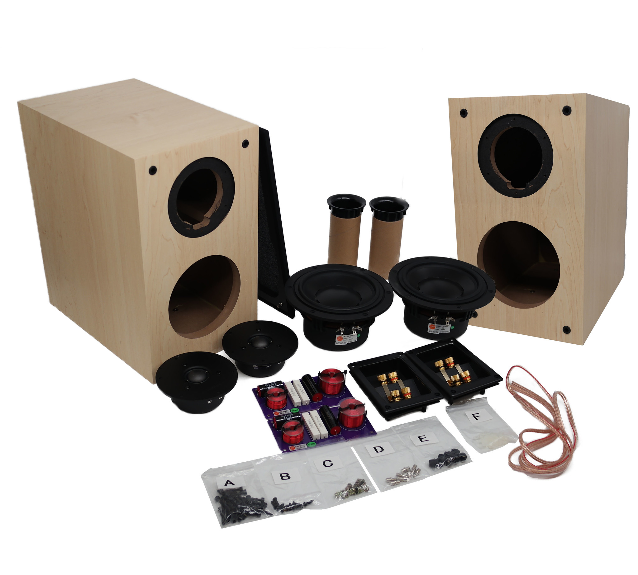 Swan DIY2.2-A | DIY Kit | Cabinet and Components | Pair