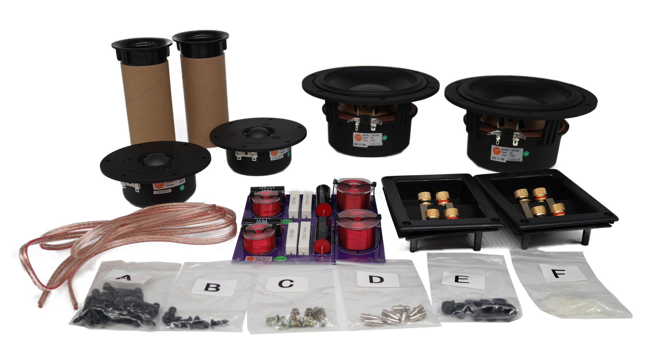 Swan DIY2.2-A | DIY Kit | Cabinet and Components | Pair