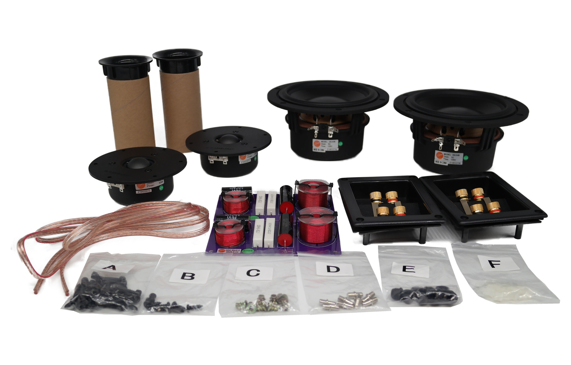 Order the HiVi DIY2.2A Speaker DIY Kit SoundImports