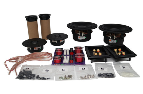 Swan DIY2.2-A black DIY speaker kit