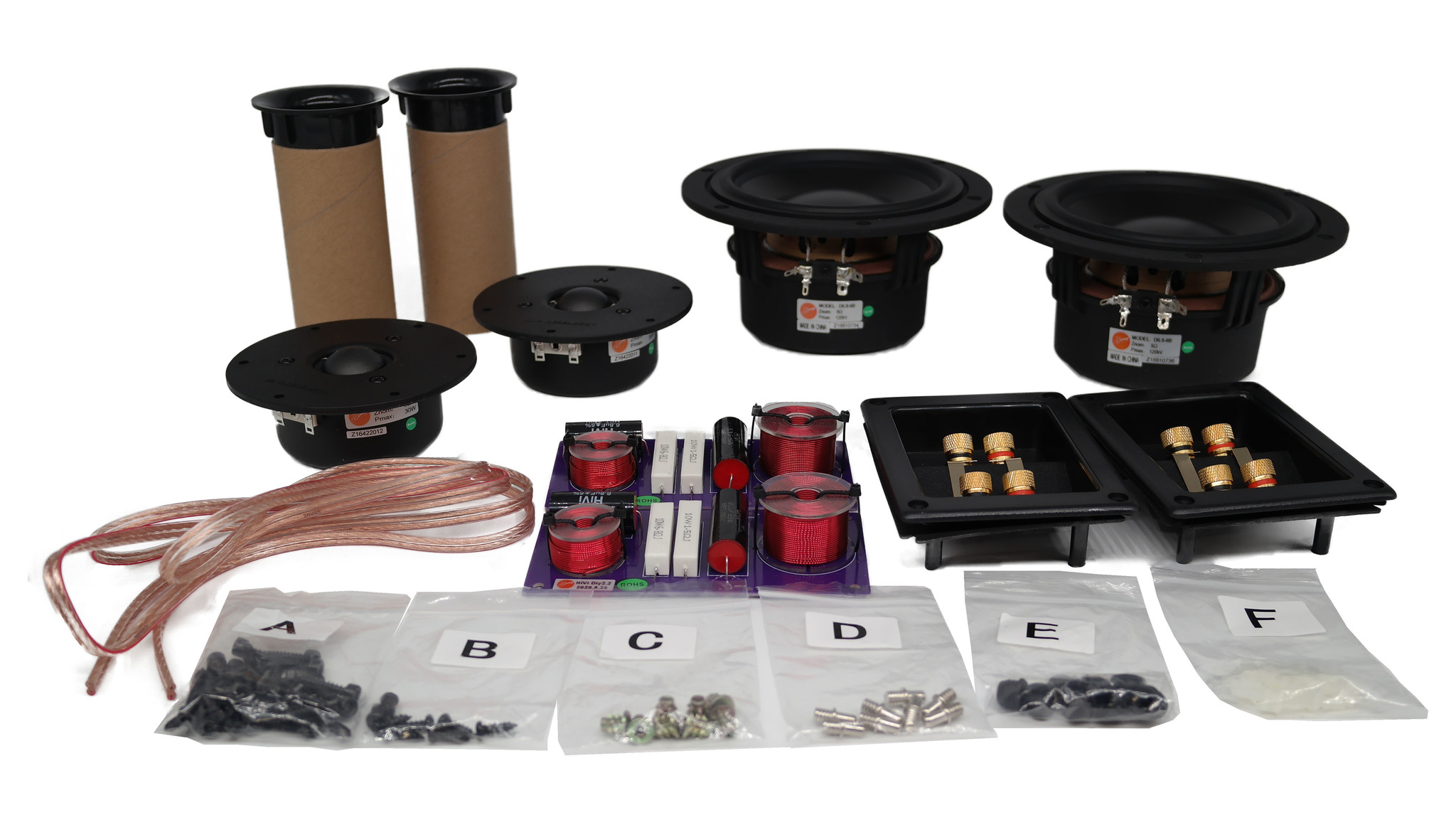 Swan DIY2.2-A black DIY Kit Altoparlante