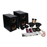 Swan DIY2.2-A | DIY Kit | Cabinet and Components | Black | Pair
