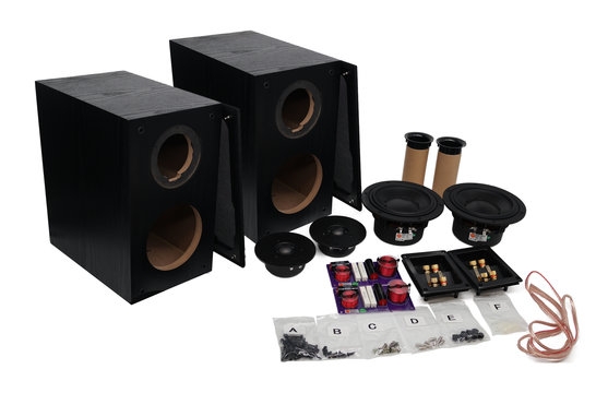 Swan DIY2.2-A black DIY speaker kit