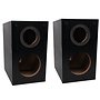 Swan DIY2.2-A Regallautsprecher | DIY-Bausatz | Nur Gehäuse | Schwarz | Paar