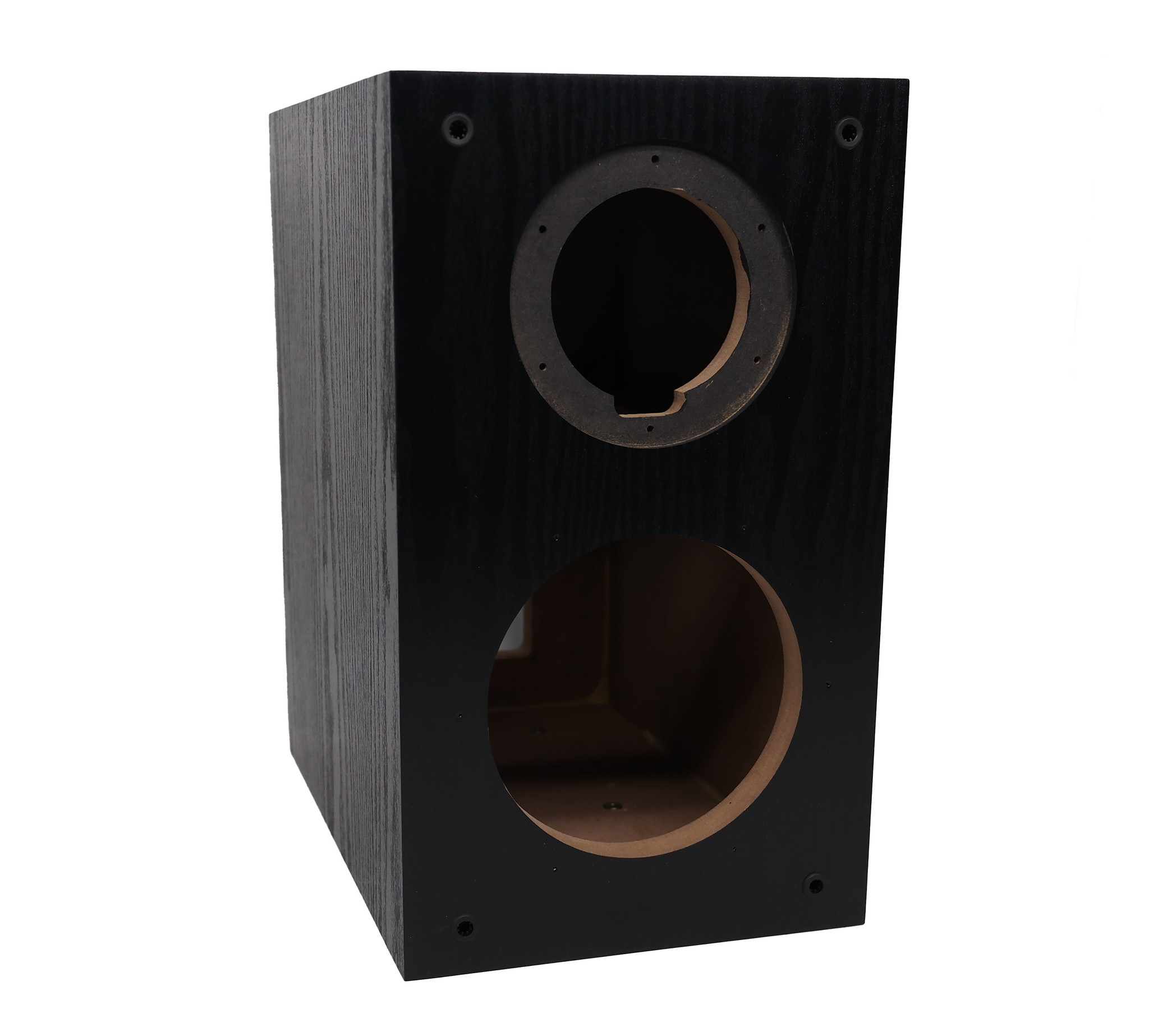 Swan DIY2.2-A Bookshelf Speaker | DIY Kit | Cabinet Only | Black | Pair