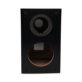 Swan DIY2.2-A Regallautsprecher | DIY-Bausatz | Nur Gehäuse | Schwarz | Paar