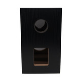 Swan DIY2.2-A Regallautsprecher | DIY-Bausatz | Nur Gehäuse | Schwarz | Paar