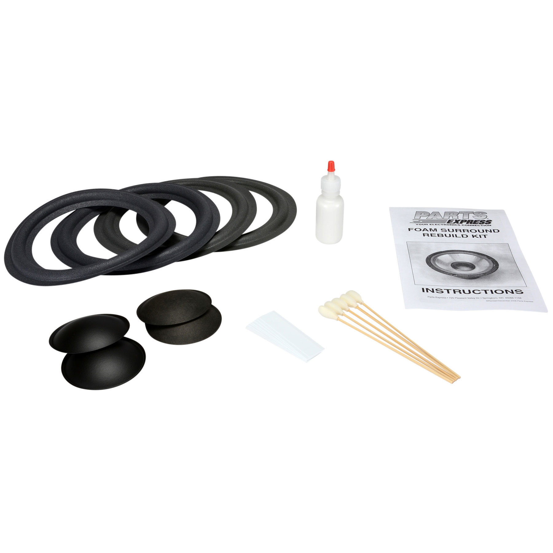 Speaker Surround Re-Foam Repair Kit For 8" Speaker
