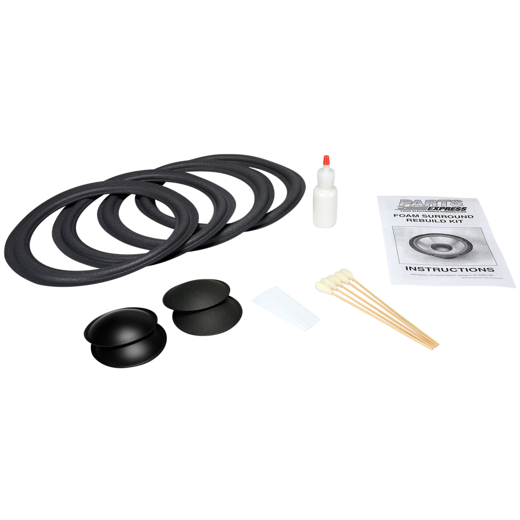 Surround Re-Foam Repair Kit For 10" Speakers