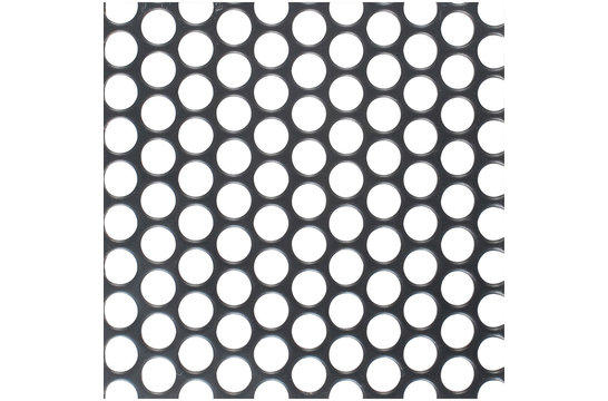 Flat Metal Grill Pair with 6mm Round Holes | 558.8 x 762 mm