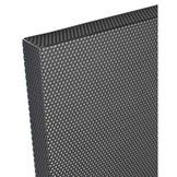 Formed Metal Grill Pair with 8mm Round Holes  | 381 x 558.8  x 25.4 mm