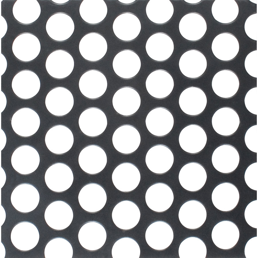 Formed Metal Grill Pair | 8 mm Round Holes | 38 x 55,9  x 2.5 cm