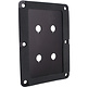 DBPP-BK Double Binding Post Back Plate Black Anodized