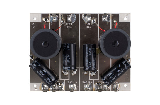 Subwoofer Crossover 130 Hz | 4 Ohm | 200W Assembled crossover
