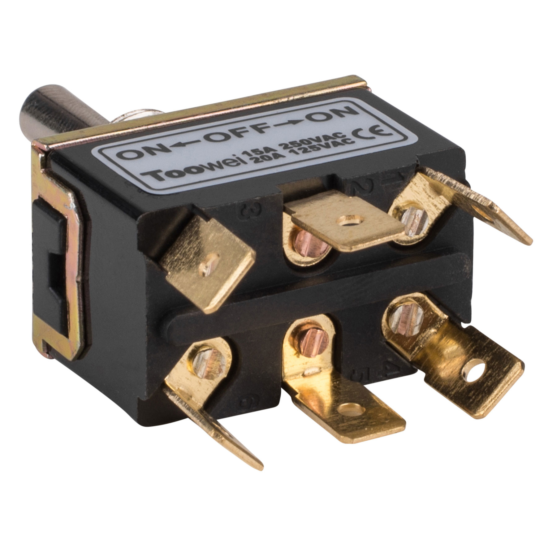 DPDT On/Off/On Toggle Switch