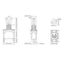 SPST On/Off Toggle Switch