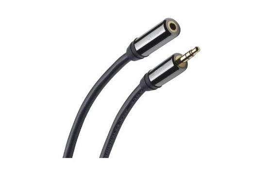 QE7300 Jack naar socket Performance 3,5 mm hoofdtelefoon verlengkabel