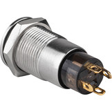 SPST Stainless Steel Waterproof Raised Push Button