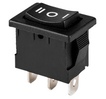 SPDT Miniature Rocker Switch Center Off