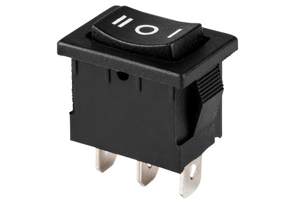 SPDT Miniature Rocker Switch Center Off