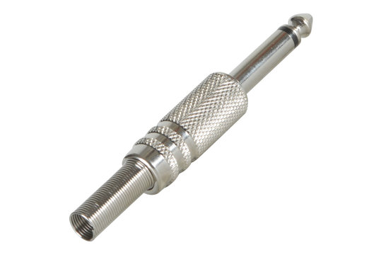 6,35-mm-Mono-Klinkenstecker Metall