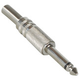6.35 mm Mono Phone Plug Metal