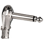 6.35 mm Mono Right Angle Phone Plug Metal