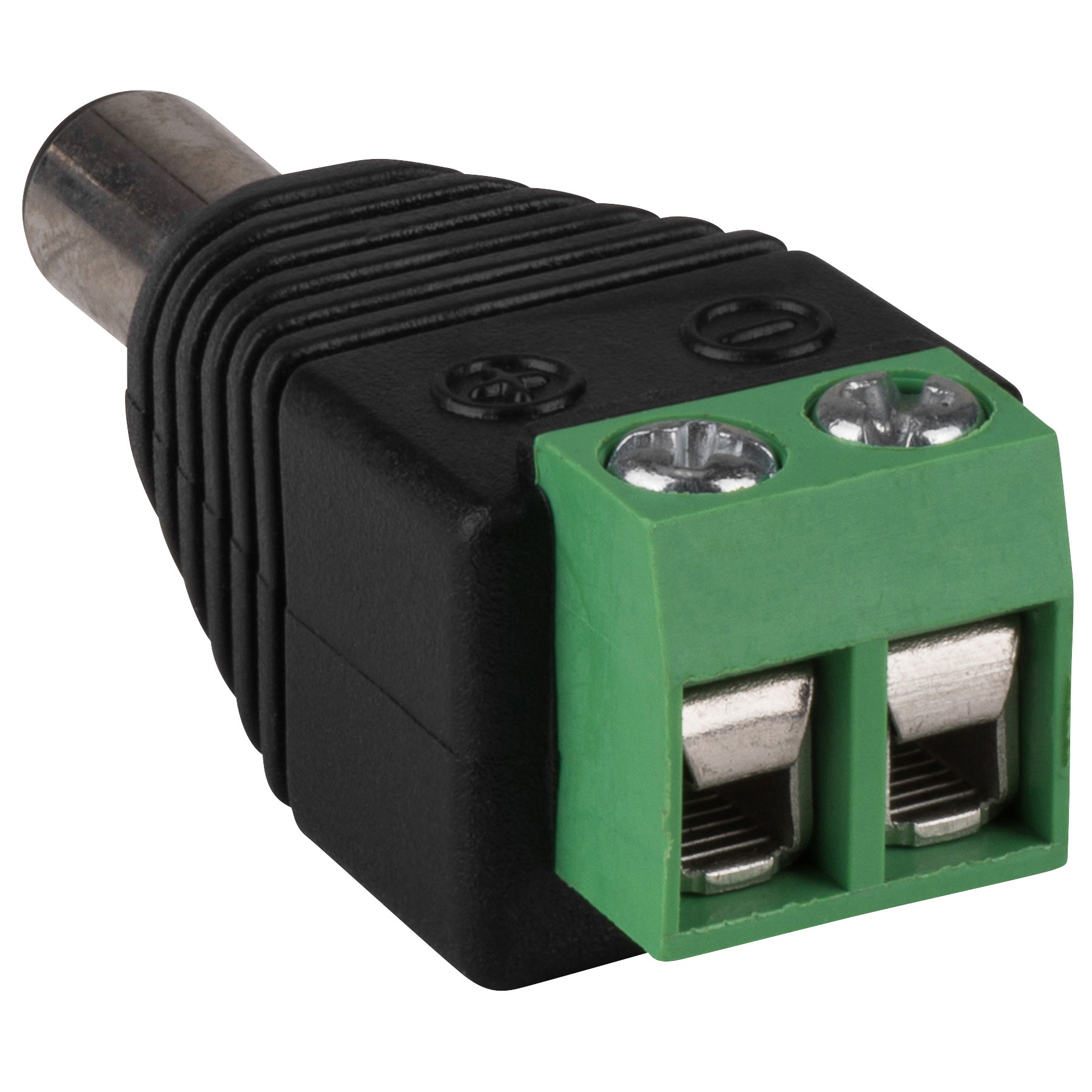 2.5 x 5.5mm Power Plug to Screw Terminals