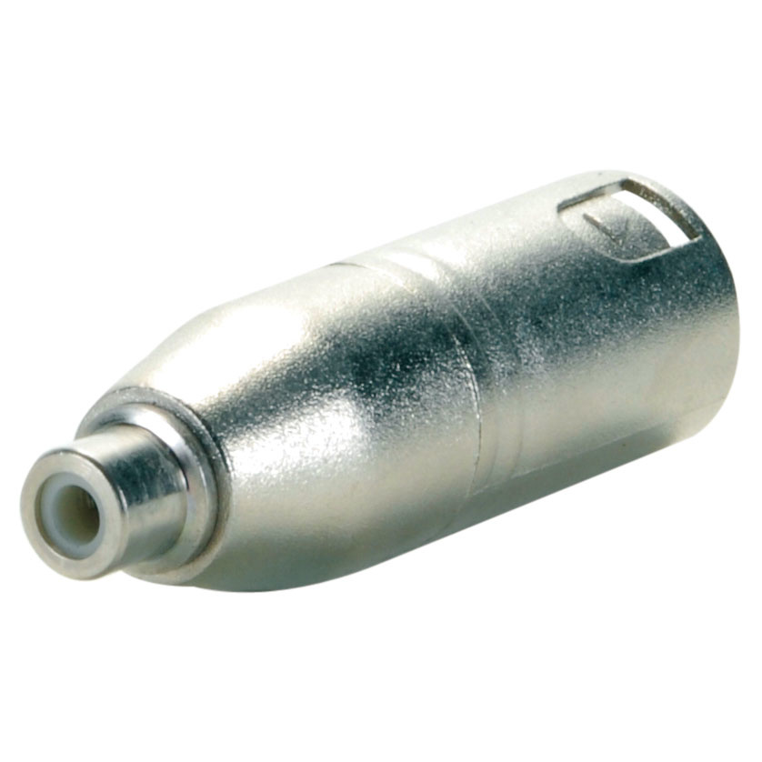 XLR-Stecker auf RCA-Buchsenadapter