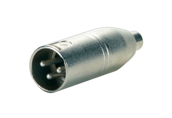 XLR Male to RCA Female Adapter