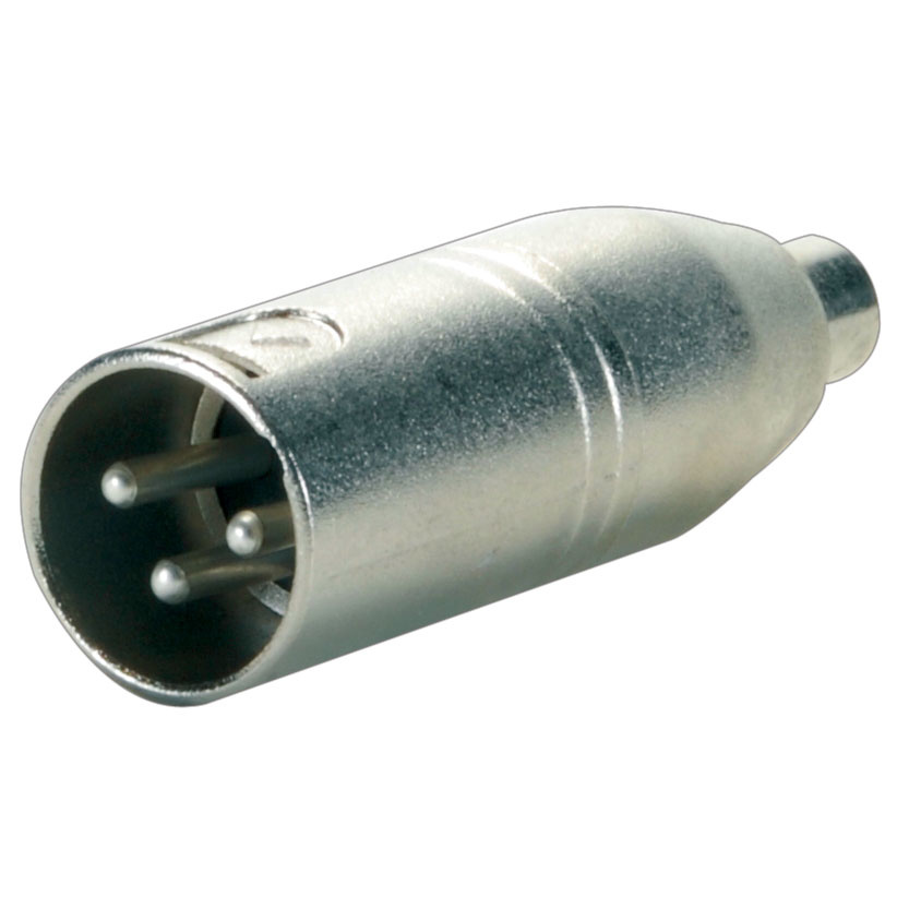 XLR Male naar RCA Female Adapter