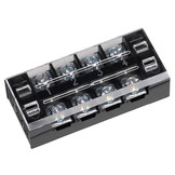 4 Pole Barrier Terminal Strip with Plastic Cover