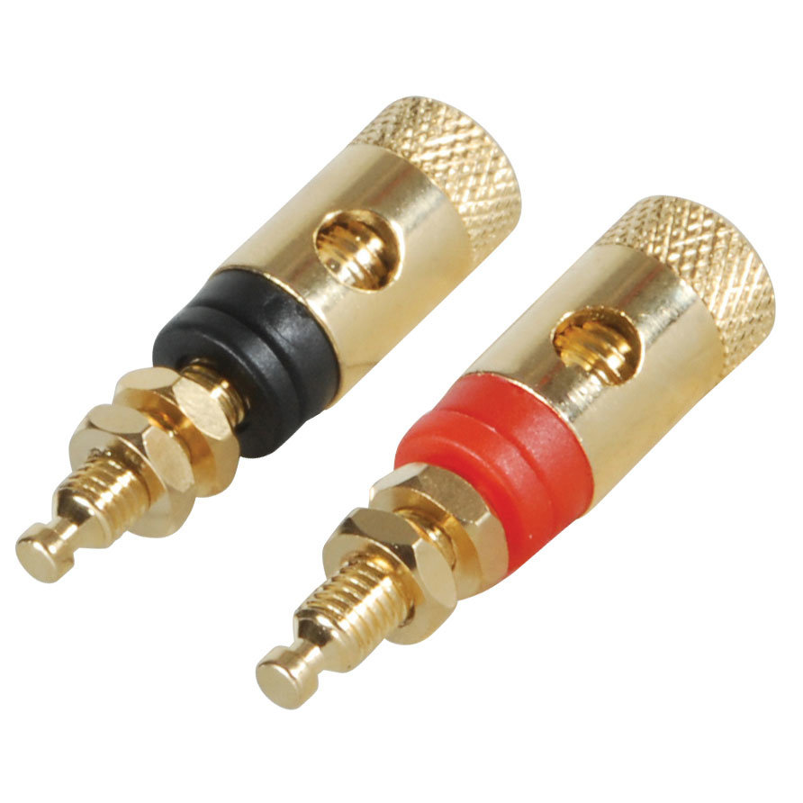 Order the Gold Plated Binding Post Banana Jack Pair SoundImports