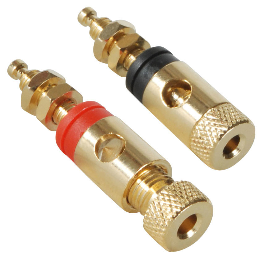 Order the Gold Plated Binding Post Banana Jack Pair SoundImports
