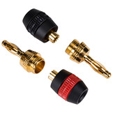 Compression Style Banana Plugs 2 Pairs