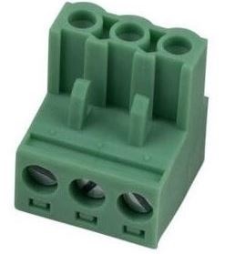 Phoenix Type Connector 3-Pole 5mm Pitch