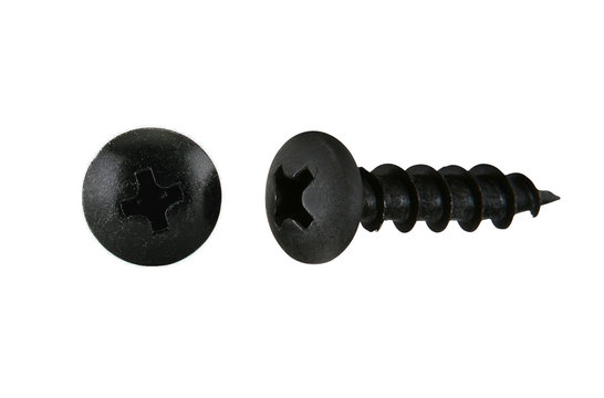 Deep Thread Pan Head Screw Black | 4.2 mm x 19.1 mm