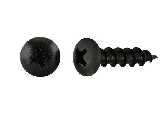 Deep Thread Pan Head Screw Black | 4.2 mm x 19.1 mm