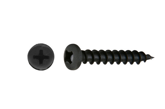 Deep Thread Pan Head Screw Black | 3.3 mm x 25.4 mm