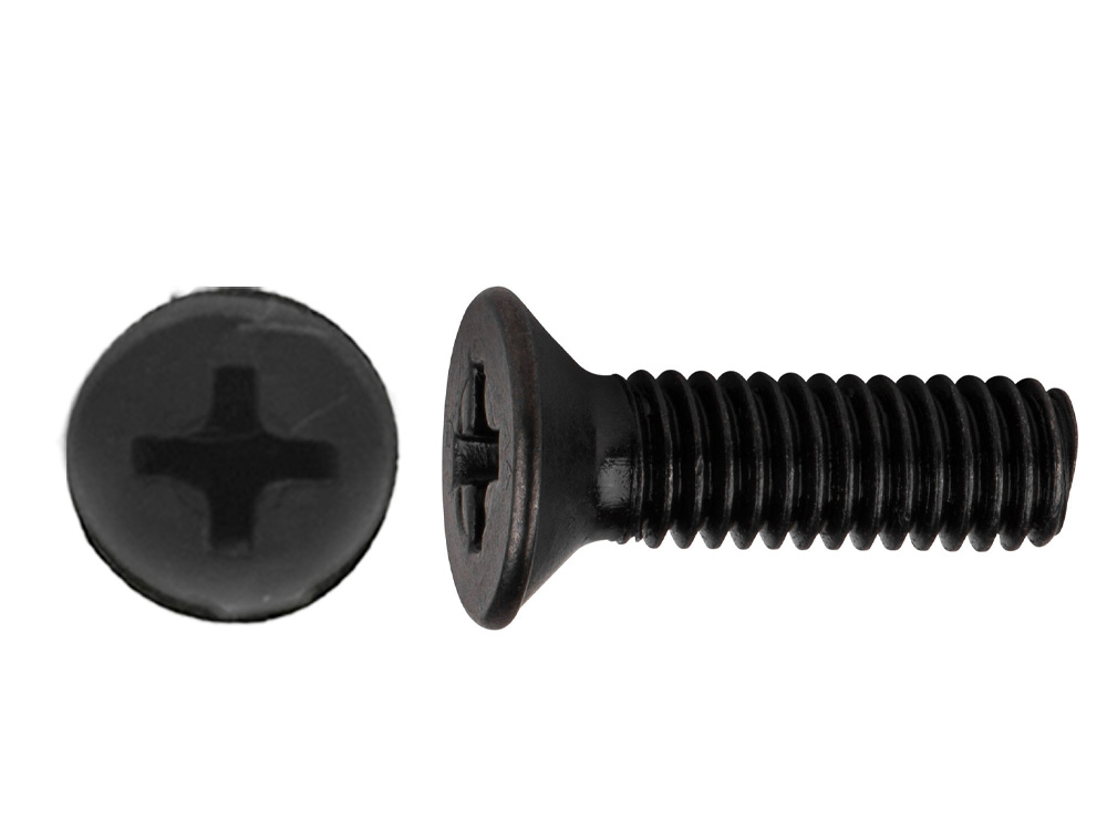 M3 x 10mm Machine Screw Black Oxide