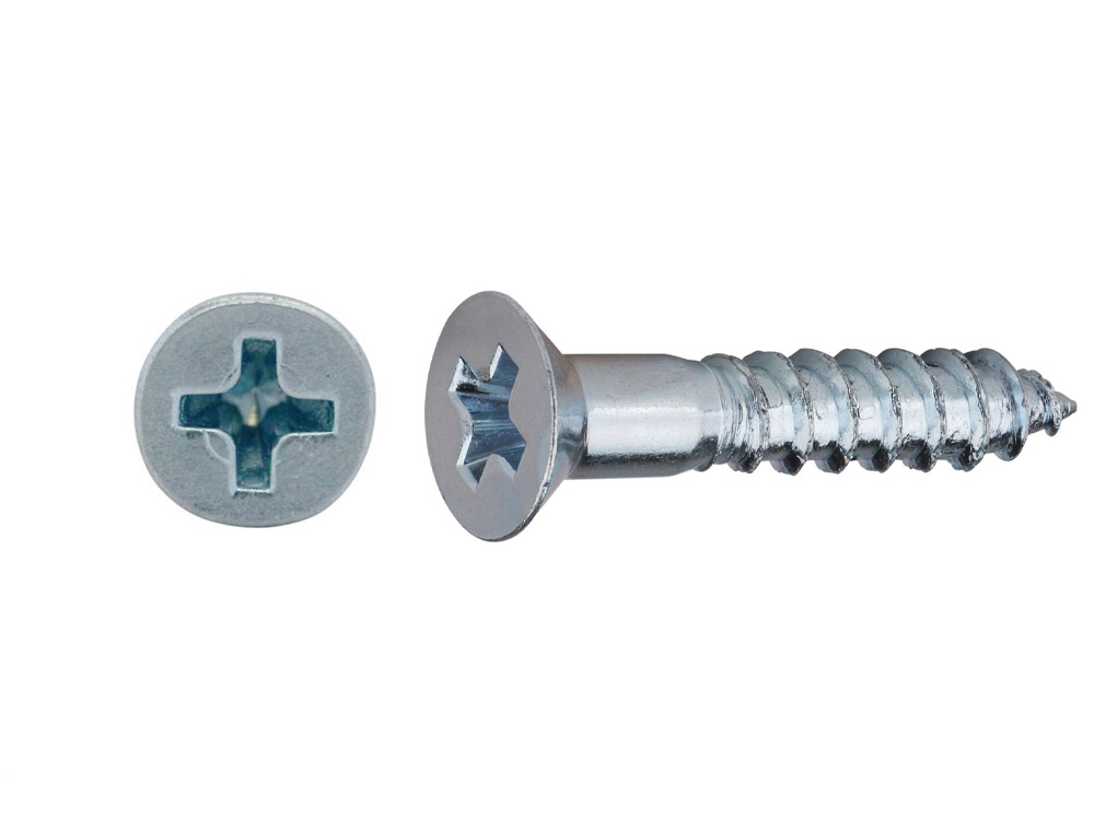 Flat Head Wood Screw Zinc | 2.8 mm x 15.9 mm