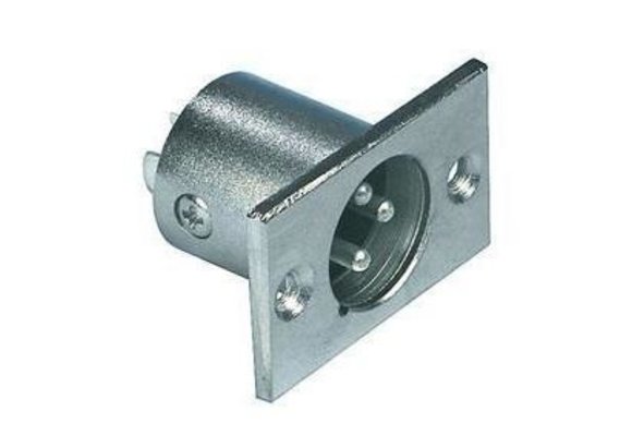 XLR-Typ Gehäusestecker 3-polig