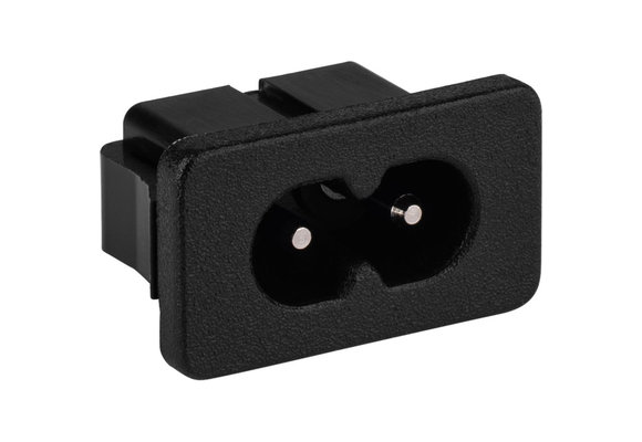 C7 Snap-In Chassis Mount AC Power Jack