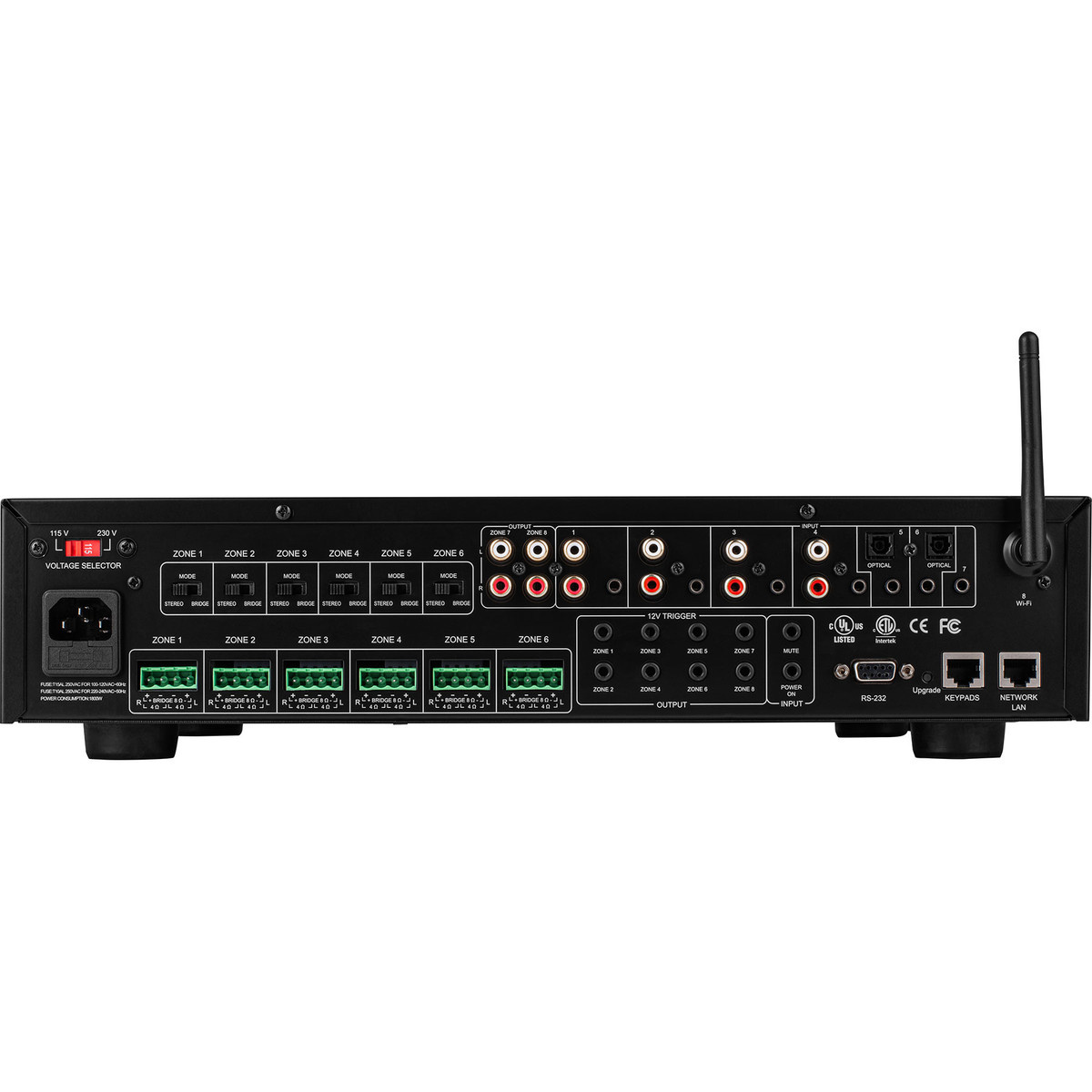 DAX88 Amplificatore Multiroom