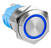 SPDT 16mm Waterproof Raised Push Button Switch