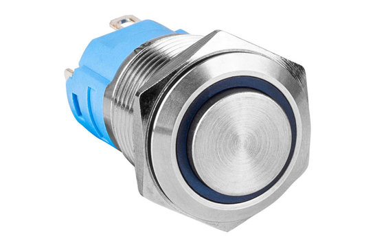SPDT 16mm Waterproof Raised Push Button Switch