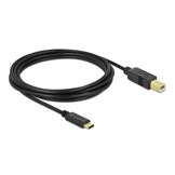 USB C naar USB B Kabel - 2.0