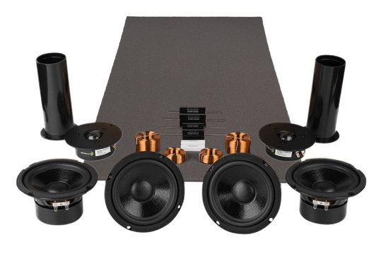 TriTrix MTM Components Only Kit Altoparlante Pair