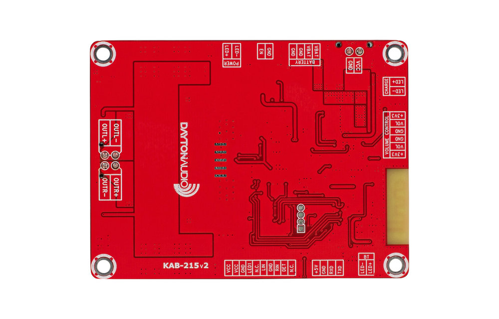 KAB-215v2 2x15W Class D Audio versterkermodule with Bluetooth 5.0